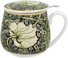 Porcelánový sudový hrnček so sitkom a krytom William Morris - Pimpernel 430 ml