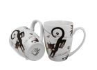 Sada dvoch klasických porcelánových hrnčekov Charming Cats - Roztomilé mačky 380 ml