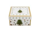 Porcelánová šálka s podšálkou Vianočný strom 190 ml