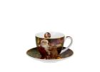 Porcelánová šálka s podšálkou Santov list 250 ml