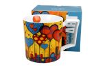 Jumbo porcelánový hrnček Srdcia 750 ml