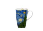 Porcelánový hranatý hrnček Vincent Van Gogh - Starry Night 650 ml