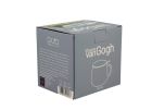 Porcelánový sudový hrnček so sitkom a krytom Vincent Van Gogh - Wheat Field 430 ml