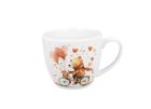 Klasický porcelánový hrnček Medveď na bicykli 460 ml