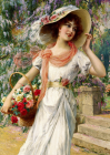 Puzzle Emile Vernon: The Flower Garden 1000 Enjoy