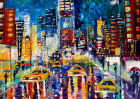 Puzzle Svetlá v New Yorku 1000 Enjoy