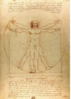 Puzzle Leonardo da Vinci: Vitruviánsky muž (The Vitruvian Man) 1000 Enjoy