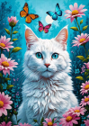 Puzzle Biela mačka 1000 Enjoy