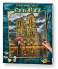 Maľovanie podľa čísel Katedrála Notre-Dame v Paríži (40x50 cm) Schipper