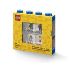 LEGO zberateľská skrinka na 8 minifigúrok, modrá
