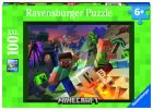 Puzzle Minecraft: Monštrá z Minecraftu 100 XXL Ravensburger
