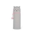 Legami Mäkké silikónové púzdro 2v1 Kawaii Kitty