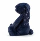 BASHFUL Polnočný Zajačik malý plyšová hračka JELLYCAT