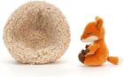Líška v huňatom pelechu  plyšová hračka JELLYCAT