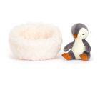 Tučniak v pelechu plyšová hračka JELLYCAT