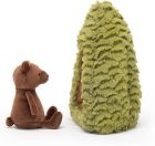 Lesný medveď v brlohu plyšová hračka JELLYCAT