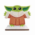 Figúrka Baby Yoda Star Wars vykladanie z diamantov