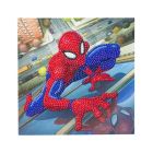 Pohľadnica Spider-Man Marvel vykladanie z diamantov