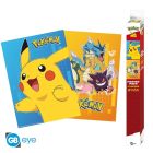 Sada plagátov POKÉMON: Colourful Characters  (2 plagáty po 52x38cm)
