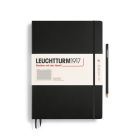 Zápisník LEUCHTTURM1917 Master Classic (A4+) Black, 235 p., štvorcový
