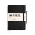 Zápisník LEUCHTTURM1917 Master Slim (A4+) Black, 123 p., bodkovaný