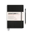 Zápisník LEUCHTTURM1917 Softcover Composition (B5) Black, 123 p., riadkovaný