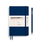 Zápisník LEUCHTTURM1917 Softcover paperback (B6+) Navy, 123 p., čistý