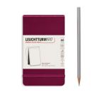 Zápisník LEUCHTTURM1917 Pocket (A6), Port Red 184 p., čistý