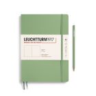 Zápisník LEUCHTTURM1917 Softcover Composition (B5) Sage, 123 p., čistý