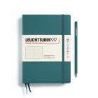 Zápisník LEUCHTTURM1917 Medium (A5) Stone Blue, 251 p., bodkovaný