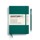 Zápisník LEUCHTTURM1917 Medium (A5) Pacific Green, 251 p., riadkovaný