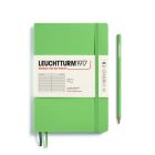 Zápisník LEUCHTTURM1917 Softcover Medium (A5) Sage, 123 p., riadkovaný