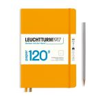 Zápisník LEUCHTTURM1917 edícia 120G Rising Sun, 203 p., bodkovaný