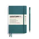 Zápisník LEUCHTTURM1917 Softcover paperback (B6+) Stone Blue, 123 p., riadkovaný