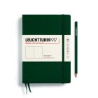 Zápisník LEUCHTTURM1917 Medium (A5) Forest Green, 251 p., čistý