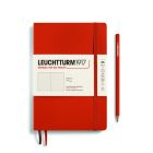 Zápisník LEUCHTTURM1917 Softcover Medium (A5) Fox Red, 123 p., bodkovaný