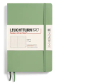 Zápisník LEUCHTTURM1917 Softcover paperback (B6+) Sage, 123 p., bodkovaný