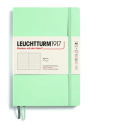 Zápisník LEUCHTTURM1917 Softcover Medium (A5) Mint Green, 123 p., bodkovaný