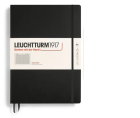 Zápisník LEUCHTTURM1917 Master Classic (A4+) Black, 235 p., štvorcový
