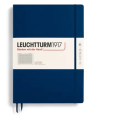 Zápisník LEUCHTTURM1917 Master Classic (A4+) Navy, 235 p., štvorcový