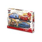 Puzzle Cars na ceste 4x54 Dino