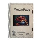 Drevené puzzle Chrysanthemum Bouquet A3