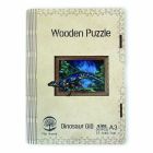 Drevené puzzle Dinosaurus A3 (svietiace v tme)