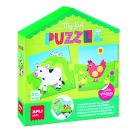 APLI Moje prvé Puzzle s nálepkami