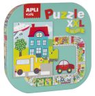 APLI Puzzle XXL Mesto 20 dielikov