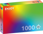 Puzzle Farebný dúhový gradient 1000 Enjoy
