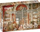 Puzzle Paolo Panini: Views of Modern Rome 1000 Enjoy