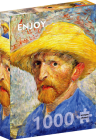 Puzzle Vincent Van Gogh: Self-portrait with a Straw Hat 1000 Enjoy