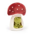 Lesná žabka v hube plyšová hračka JELLYCAT
