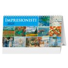 Stolový kalendár Impresionisti stolový 2025